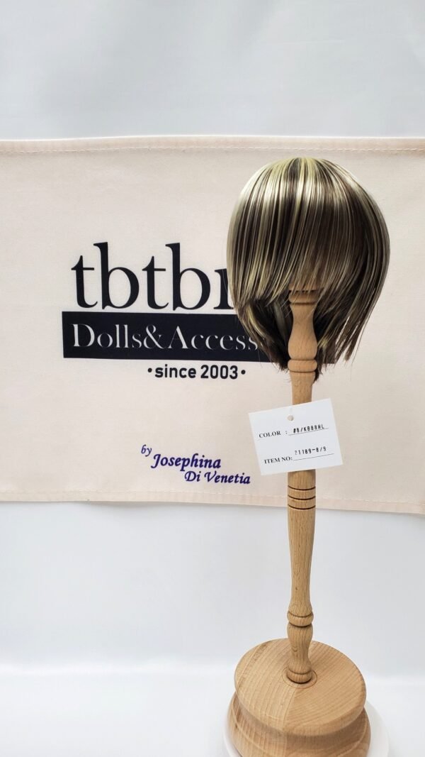 Wig / 8-9 inch / Long Bob (Brown-ivory #8/KB88HL)