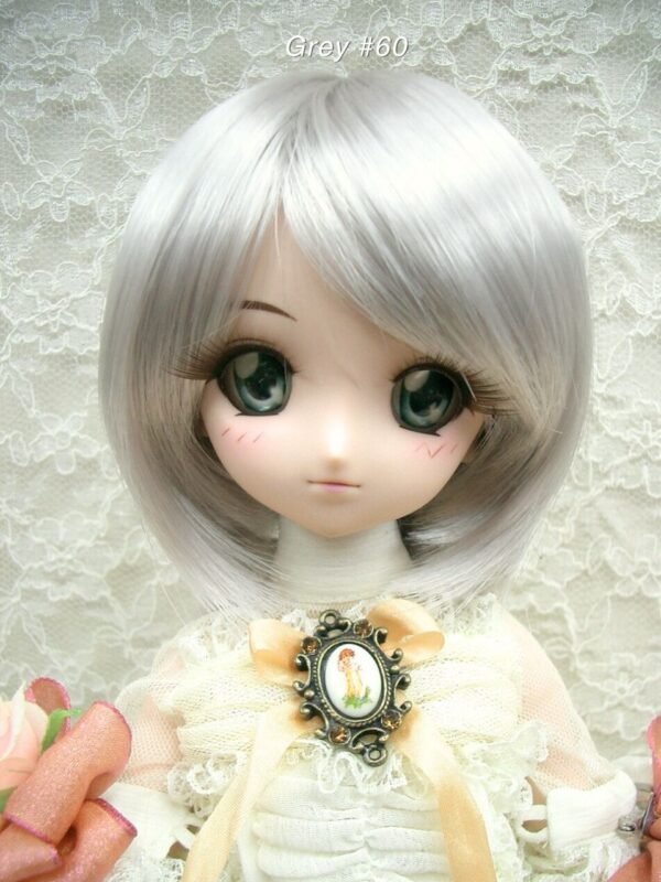 Wig / 8-9 inch / Long Bob (Grey #60)