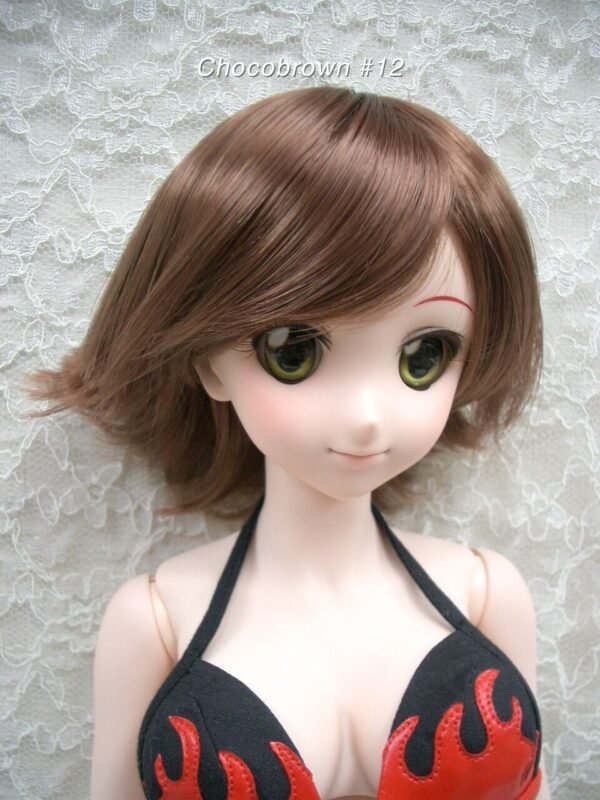 Wig / 8-9 inch / Long Bob Chopper (Chocobrown #12)