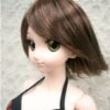 Wig / 8-9 inch / Long Bob Chopper (Darkbrownmix #2/28M)