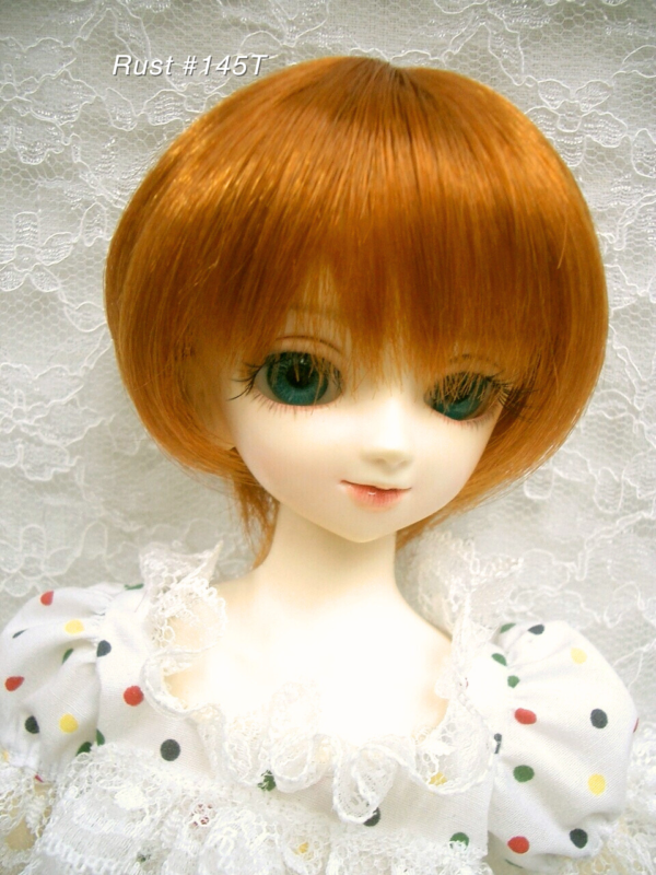 Wig / 7-8 inch / Short Bob with a tail (Rust #145T)