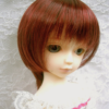 Wig / 7-8 inch / Short Bob with a tail (Winemix #2/39M)