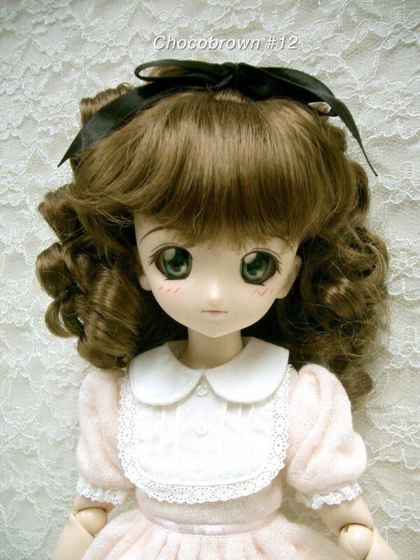 Wig / 8-9 inch / Ribbon Princess Curls (Chocobrown #12)