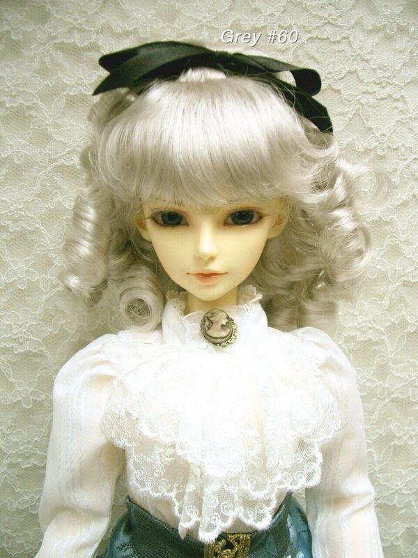 Wig / 8-9 inch / Ribbon Princess Curls (Grey #60)