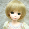 Wig / 7-8 inch / Short Bob with Long Bangs (Lighgoldmix #GL26)