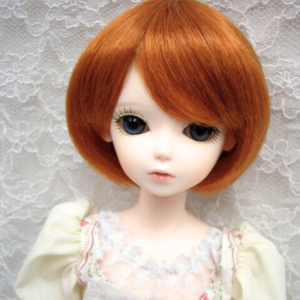 Wig / 7-8 inch / Short Bob with Long Bangs (Rust #145T)