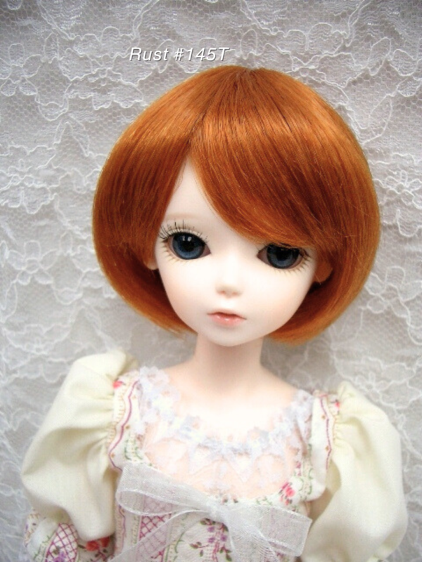 Wig / 7-8 inch / Short Bob with Long Bangs (Rust #145T)