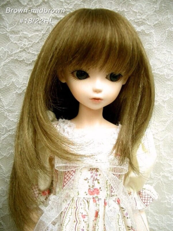 Wig / 7-8 inch / Semi-long Layer (Brown-midbrown #18/22HL)