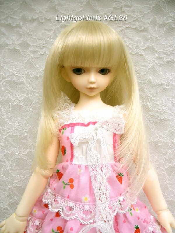 Wig / 7-8 inch / Semi-long Layer (Lightgoldmix #GL26)