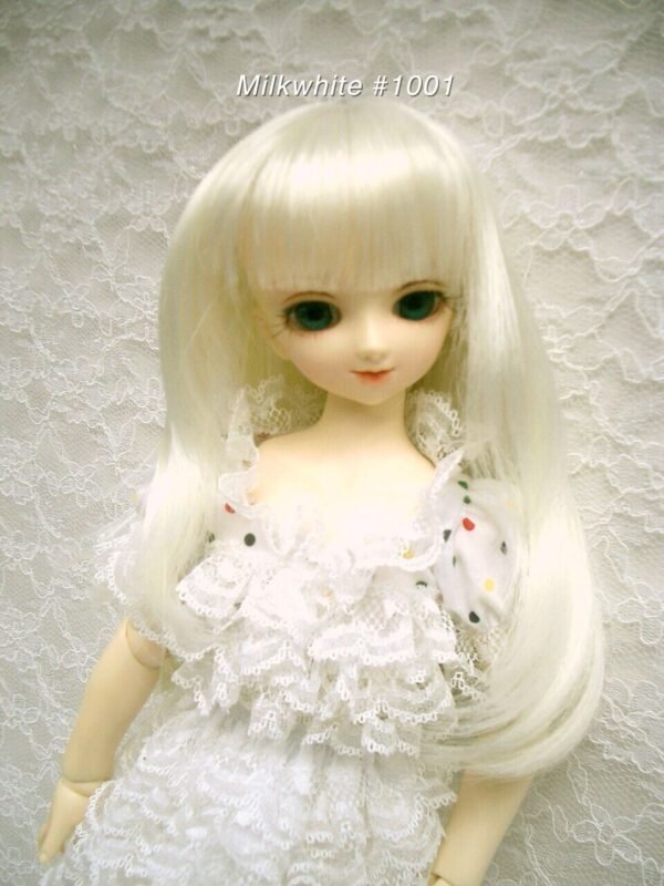Wig / 7-8 inch / Semi-long Layer (Milkwhite #1001)