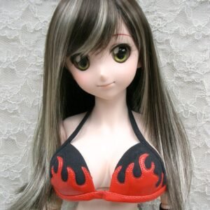 Wig / 8-9 inch / Medium Long Layer (Darkbrown-lightgold #8/613HL)