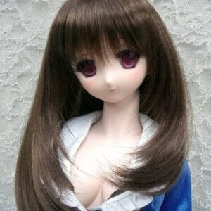 Wig / 8-9 inch / Medium Long Layer (Darkbrown #8)