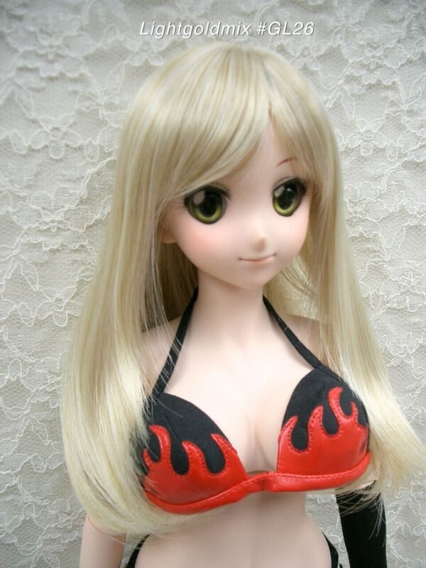 Wig / 8-9 inch / Medium Long Layer (Lightgoldmix #GL26)