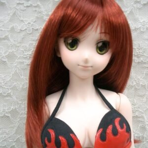 Wig / 8-9 inch / Medium Long Layer (Maroon #350)