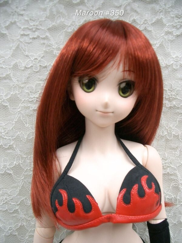 Wig / 8-9 inch / Medium Long Layer (Maroon #350)