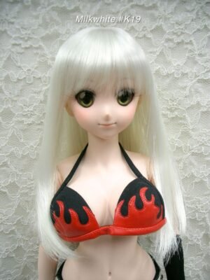 Wig / 8-9 inch / Medium Long Layer (Milkwhite #K19)