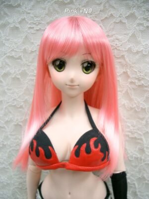 Wig / 8-9 inch / Medium Long Layer (Pink #N9)