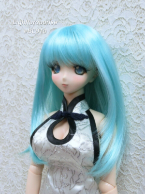 Wig / 8 inch / Medium Long Hair (Light turquorise #BL010)