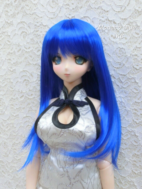 Wig / 8 inch / Medium Long Hair (Monaco Blue #K6)
