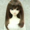 Wig / 8 inch / Medium Long Hair (Darkbrownmix #2/28M)