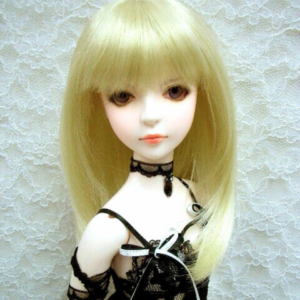 Wig / 8 inch / Medium Long Hair (Lightgold #613)