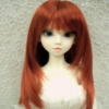 Wig / 8 inch / Medium Long Hair (Maroon #350)