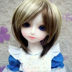 Wig / 7-8 inch / Short (Ivory 3 layers #KB88/12/5)