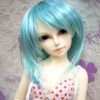 Wig / 7-8 inch / Short (Lightblue #K19/K3M)