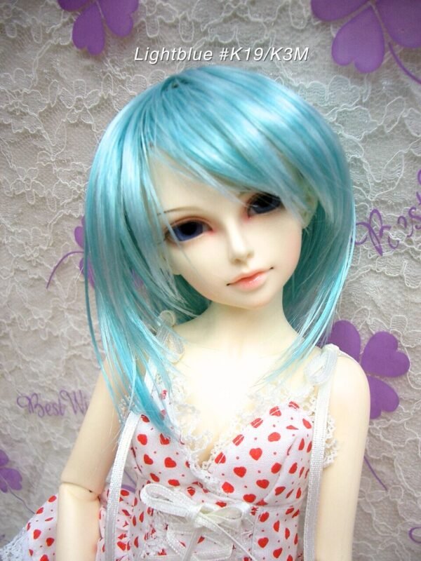 Wig / 7-8 inch / Short (Lightblue #K19/K3M)