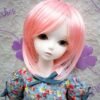 Wig / 7-8 inch / Short (Pink #K1)