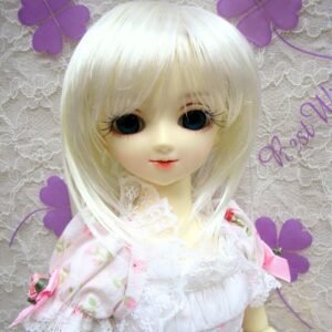 Wig / 7-8 inch / Short (Milkwhite #K19)