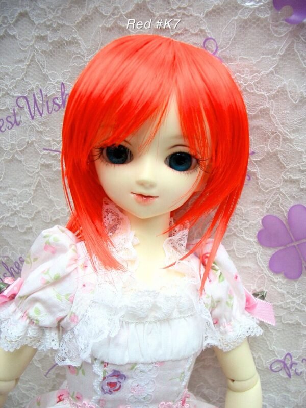 Wig / 7-8 inch / Short (Red #K7)