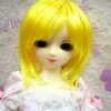 Wig / 7-8 inch / Short (Yellow #K2)