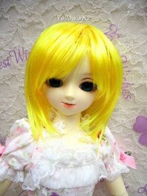Wig / 7-8 inch / Short (Yellow #K2)