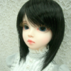 Wig / 8 inch / Short (Black #2)