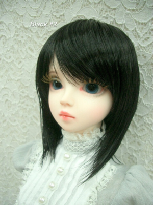 Wig / 8 inch / Short (Black #2)