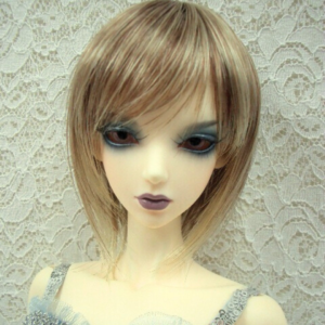 Wig / 8 inch / Short (Brown-ivory #12/KB88T)
