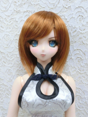 Wig / 8 inch / Short (Brown #27)