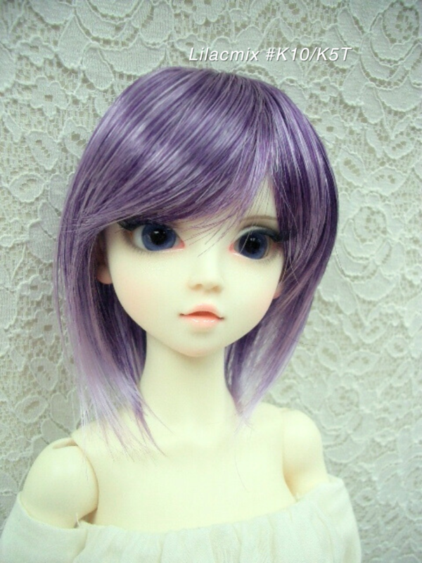 Wig / 8 inch / Short (Lilacmix #K10/K5T)