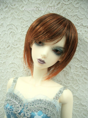 Wig / 8 inch / Short (Rustmix #4/145TT)