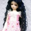 Wig / 7-8 inch / One-length Long Wave (Darknavymix #2/B7M)