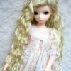 Wig / 7-8 inch / One-length Long Wave (Ivory #KB88)