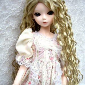 Wig / 7-8 inch / One-length Long Wave (Lightgoldmix #GL26)
