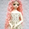 Wig / 7-8 inch / One-length Long Wave (Pink #K1)