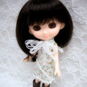 Wig / 7-8 inch / Long Bob (Black #2)