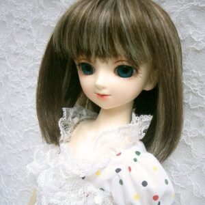 Wig / 7-8 inch / Long Bob (Brown-lightgold #8/613HL)