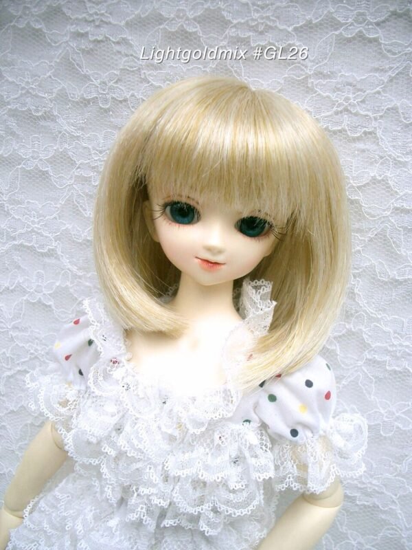 Wig / 7-8 inch / Long Bob (Lightgoldmix #GL26)