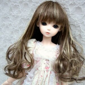 Wig / 7-8 inch / Long Hair Curly (Brown-midbrown #18/22HL)