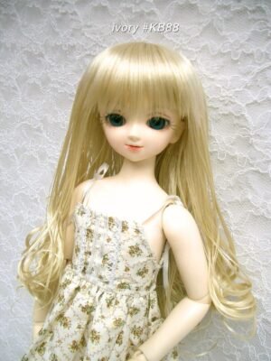 Wig / 7-8 inch / Long Hair Curly (Ivory #KB88)