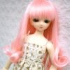 Wig / 7-8 inch / Long Hair Curly (Pink #K1)